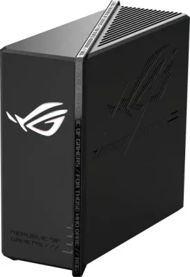 Router gaming Asus ROG Strix GS-BE18000, Wi-Fi 7, tri-bend, 8 porta 2.5G, i zi