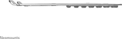 Mbajtës laptopi Newstar NSLS085SILVER, alumini, 10-17 inç, argjendtë