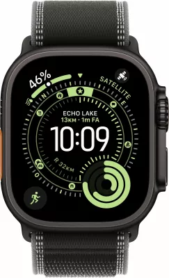 Smartwatch Apple Watch Ultra 3 Titanium Cellular 49mm, Trail Loop zi/kohlegri M/L
