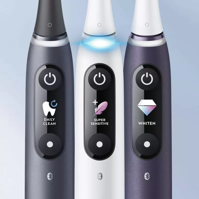 Furçë dhëmbësh rrotulluese Oral-B iO 4210201363064, Adult, Daily care, Deep clean, Gum care, Sensitive, Whitening, White