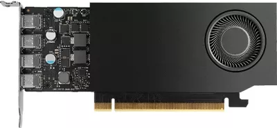 Kartelë grafike PNY Quadro RTX A400 4GB GDDR6 low profile e zezë