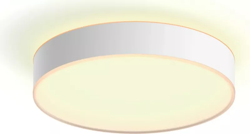 Dritë tavani smart Philips Hue White Ambience Enrave medium, LED, Bluetooth, e bardhë