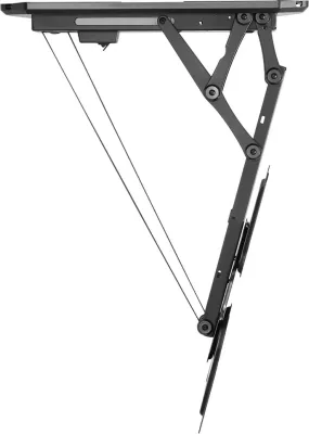 Mbajtës tavanor elektrik Maclean MC-492, për TV, 23"-55", i zi