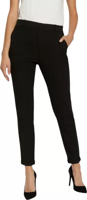 Pantallona për femra Vero Moda VMMAYA MW Loose Solid 10225280, të zeza [Madhësia: XS]