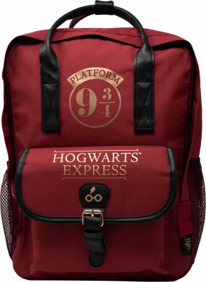 Çantë shpine BLUE SKY Harry Potter Premium Platform 9 ¾, ndarje për laptop, poliester 900D, burgundy