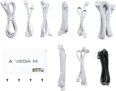 Furnizues energjie Chieftec VEGA M 850W, 80Plus Gold, i bardhë