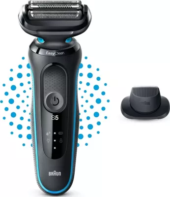 Makinë rroje Braun Series 5 51-M1200s, e zezë, blu