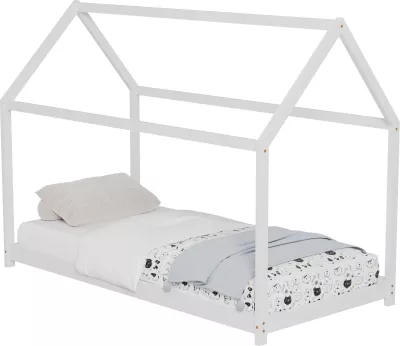 Krevat për fëmijë PEPE FH678.03 t.MONTESSORI DRU PISHË E BARDHË 140x70cm