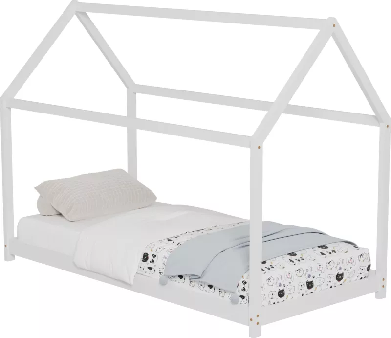 Krevat për fëmijë PEPE FH678.03 t.MONTESSORI DRU PISHË E BARDHË 140x70cm