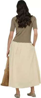 Fund maxi për femra Jacqueline de Yong JDYDIEGO HW 15373079, bezhë [Madhësia: L]