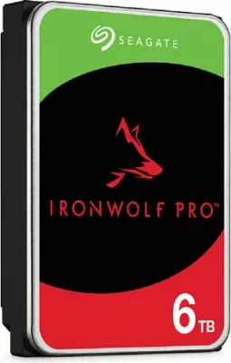 HDD Seagate IronWolf Pro ST6000NT001, 6 TB, 7200 RPM, 256 MB, 3.5"