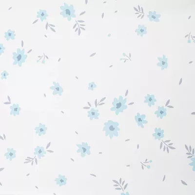 dyshek ndërrimi, New Baby, Flowers, 47x70 cm, i bardhë