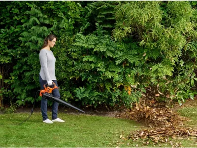 Fshesë me ajër dorëshe BLACK+DECKER BEBLV300-QS, 315 km/h, 40L, portokalli