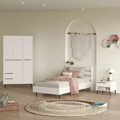 Set dhome për të rinj Skye Decor, ON23-W, ngjyrë e bardhë