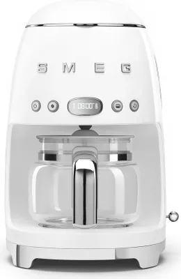 Makinë kafeje me filtër Smeg DCF02WHEU 1.4 L 1050 W 10 filxhanë, e bardhë