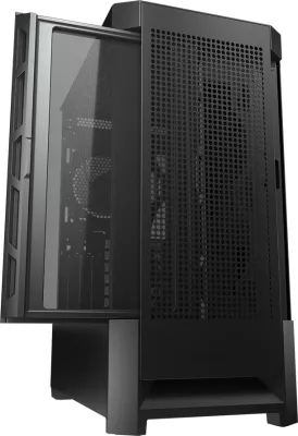 Kasë COUGAR AIRFACE Midi Tower, tempered glass, ATX/E-ATX, e zezë