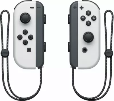 Konzolë Nintendo Switch OLED, 7", e bardhë