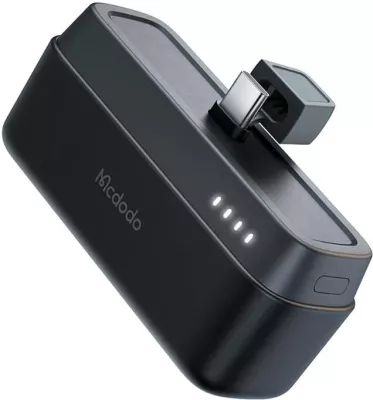 Powerbank Mcdodo MC-6301, 5000mAh, 20W, USB-C, e zezë