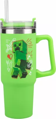 Gotë termike udhëtimi XL Paladone Minecraft Multiway 900 ml, e gjelbër