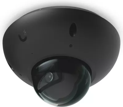 Kamerë sigurie IP Ubiquiti G6 Dome, 4K 8MP, PoE, Indoor/Outdoor, IP66 IK10, e zezë