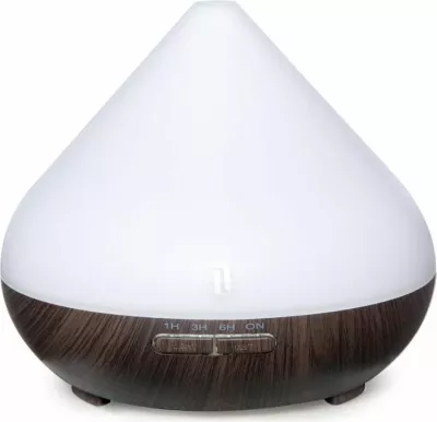 Diffuzer vajrash esencial ultrasonik TaoTronics TT-AD002 300ml 13W, kafe