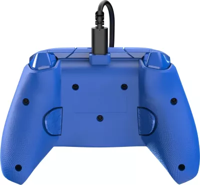 Kontroller me kabllo PDP Afterglow Wave për Xbox/PC, RGB, USB-C, kabllo 2.4 m, blu