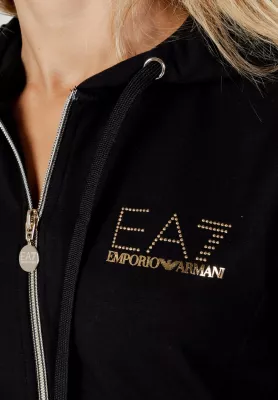 Trenerka për femra EA7 8NTV51 TJ9RZ, e zezë me ari [Madhësia: M]