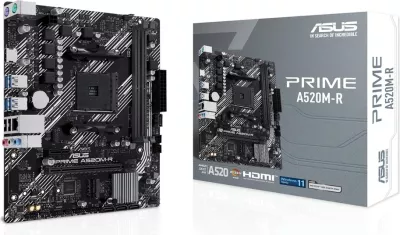 Pllakë amë ASUS PRIME A520M-R, Socket AM4, micro ATX