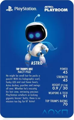 Lojë me letra Top Trumps Limited Edition PlayStation, set 30 karta, blu