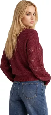Xhemper për femra Jacqueline de Yong JDYBADUT 15302387, bordeaux [Madhësia: XS]