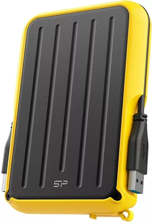 Hard disk i jashtëm Silicon Power A66 HDD, 5000GB, i verdhë/i zi