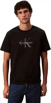 Maicë për meshkuj Calvin Klein Jeans SS Hero Monologo Tee LV04RB862G, e zezë [Madhësia: XL]
