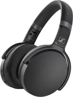 Kufje wireless Sennheiser HD 450BT me ANC, Bluetooth 5.0, bateri 30 orë, mikrofon, të zeza