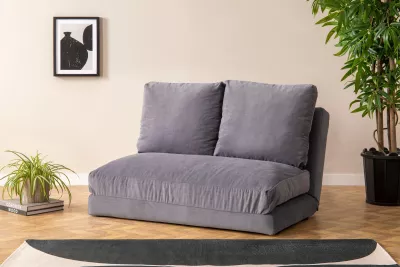 Divan-dyshek 2 vendesh, Atelier del Sofa, Taida, ngjyrë gri