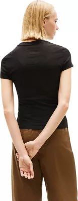 Maicë për femra Tommy Hilfiger Jeans DW0DW22781, e zezë [Madhësia: S]