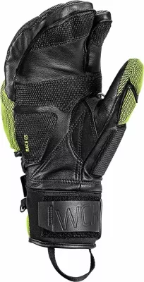 Doreza skijimi Leki WCR Venom GS 3D Lobster, madhësia 10.5, zezë/jeshile