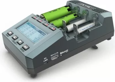 Karikues baterish SkyRC MC3000, SK-100083-02, 4 slote, gri