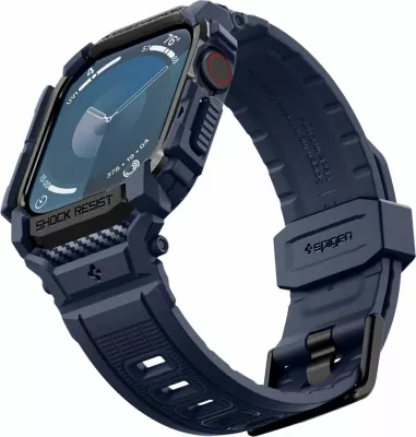 Rrip Spigen Rugged Armor Pro për Apple Watch 46mm, Kaltër