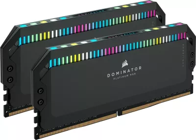 RAM Memorje Corsair Dominator Platinum RGB 64GB (2x32GB) DDR5 6600MHz, e zezë