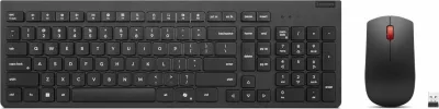 Lenovo 4X31R64491 Tastierë + Maus Përfshihet Tastierë Pa Tel RF e Zezë për Zyrë