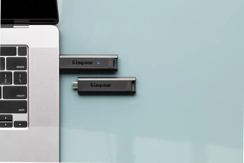 USB Kingston DataTraveler Max 1TB, USB Type-C, 3.2 Gen 2, 1000 MB/s, E zezë