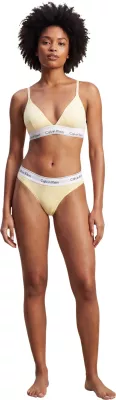 Të brendshme braziliane Calvin Klein Underwear LV00QF8522 për femra, krem [Madhësia: L]