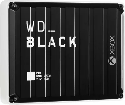 Hard disk Western Digital P10, 4 TB, 2.5", 3.2 Gen 1, e zezë