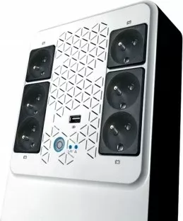 UPS Legrand Keor Multiplug 800 AVR, 310084, 800 VA, 6 dalje, zi/bardhë