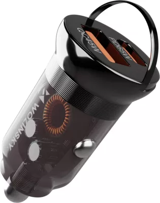 Karikues makine, Wozinsky, WCGWCW, USB-C PD 65W + USB-A QC 3.0 45W, 2 porta, zi