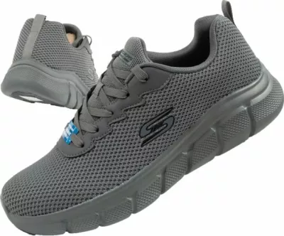 Atlete për meshkuj Skechers, gri