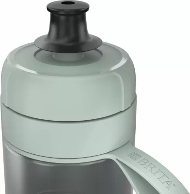 Shishe filtruese uji Brita Active 600 ml, pastel jeshile, set me 5 filtra MicroDisc