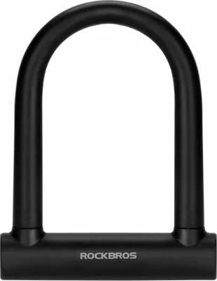 Kycë U-lock Rockbros RKS610-BK për biçikletë, e zezë