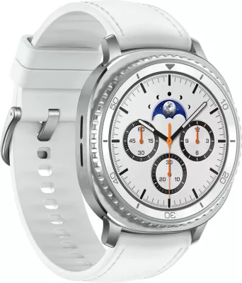 Smartwatch Samsung Galaxy Watch8 Classic 46mm LTE SM-L505, 64GB, bardhë