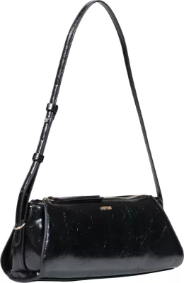 Çantë krahu Guess Lucinda 3 Comp Satch HWTC97 31720 për femra, e zezë